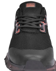 Unistar Sports Shoes Walking Running Gym Training Trekking Rock Outdoors For Men (Black-Red)