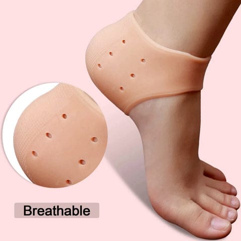 Anti Crack Sillicon Gel Heel Moisturizing Socks For Foot Care Men And Women