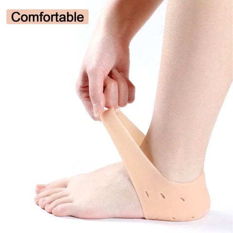 Anti Crack Sillicon Gel Heel Moisturizing Socks For Foot Care Men And Women