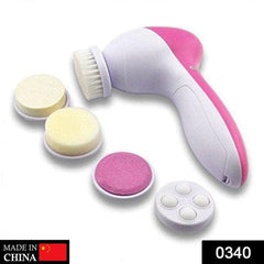 5-In-1 Smoothing Body &  Facial Massager (pink)